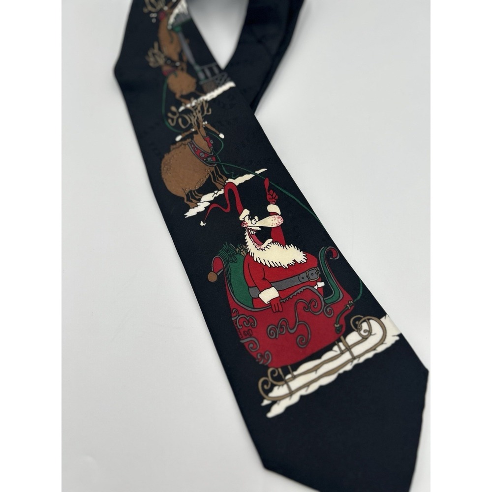 Holiday Santa Christmas Necktie